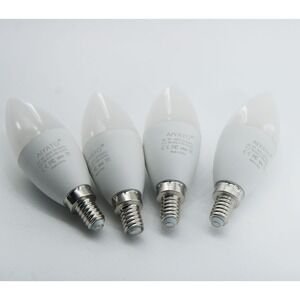 AIYATO E12 Smart LED Light Bulbs 5W RGB Tunable White Zigbee BLE 4 Pack